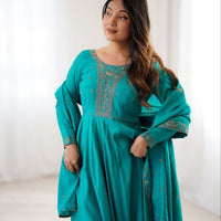 Anarkali Collection "Premala" - Vert turquoise