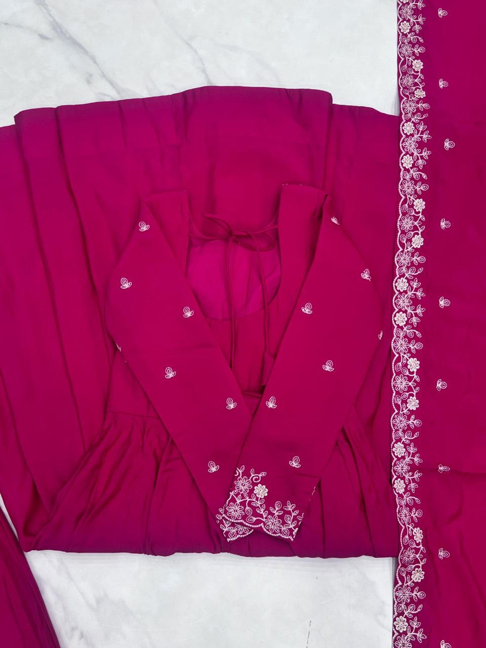Anarkali Collection "Premala" - Rose fuschia