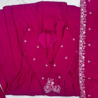 Anarkali Collection "Premala" - Rose fuschia