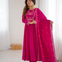 Anarkali Collection "Premala" - Rose fuschia