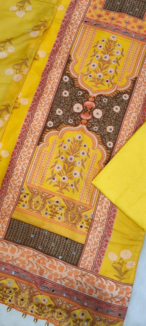 Punjabi "Malini" - Jaune