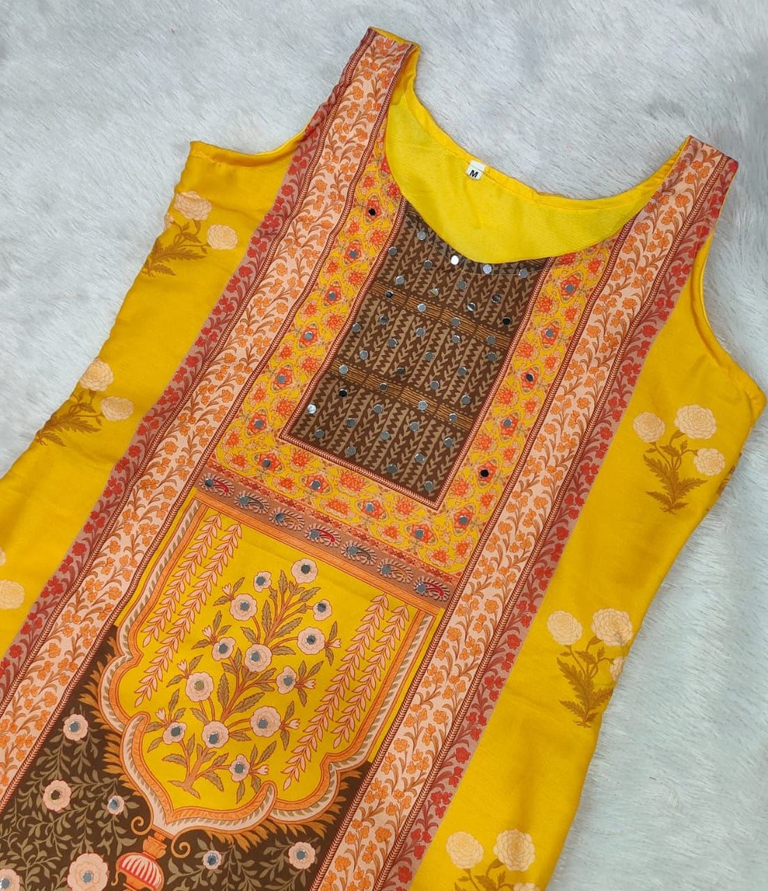 Punjabi "Malini" - Jaune