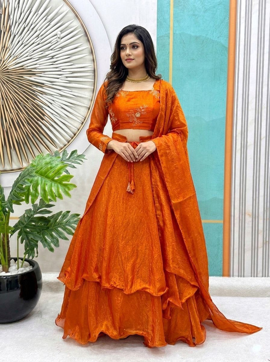 Lehenga Collection "Vimala" - Orange