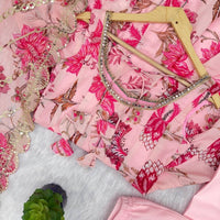 Anarkali Collection "Naneeka" - Rose