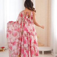 Anarkali Collection "Naneeka" - Rose