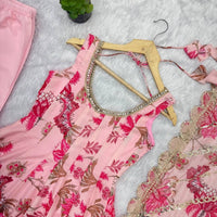 Anarkali Collection "Naneeka" - Rose