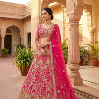 Lehenga collection "Shadiri" - Rose