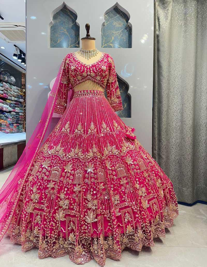 Lehenga collection "Shadiri" - Rose