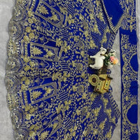 Lehenga collection "Shadiri" - Bleu roi