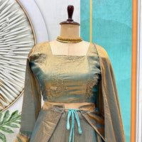 Lehenga Collection "Vimala" - Vert olive