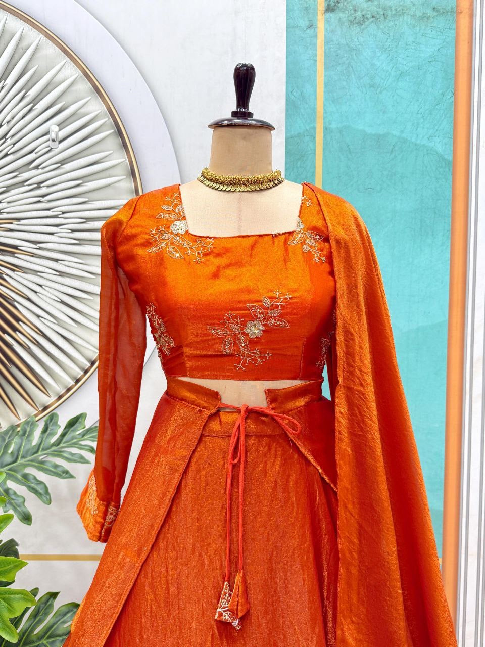 Lehenga Collection "Vimala" - Orange
