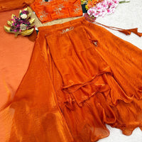 Lehenga Collection "Vimala" - Orange