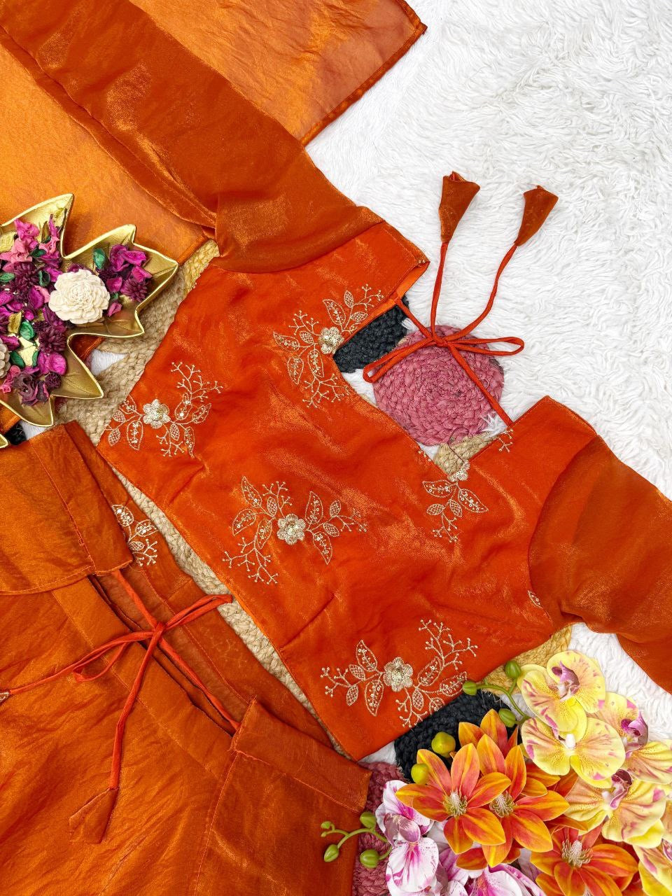 Lehenga Collection "Vimala" - Orange