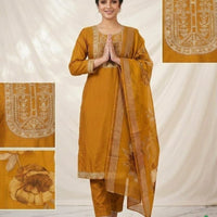Punjabi "Jeelita" - Jaune safran
