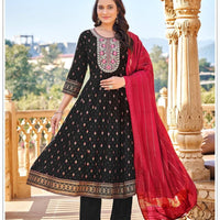 Anarkali Collection "Tara" - Noir