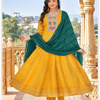 Anarkali Collection "Tara" - Jaune