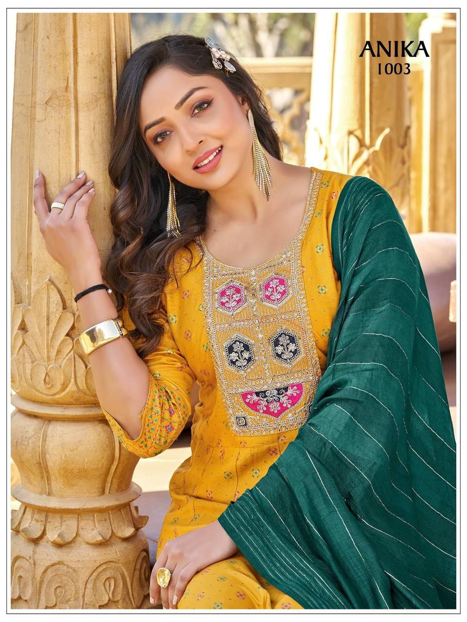 Anarkali Collection "Tara" - Jaune