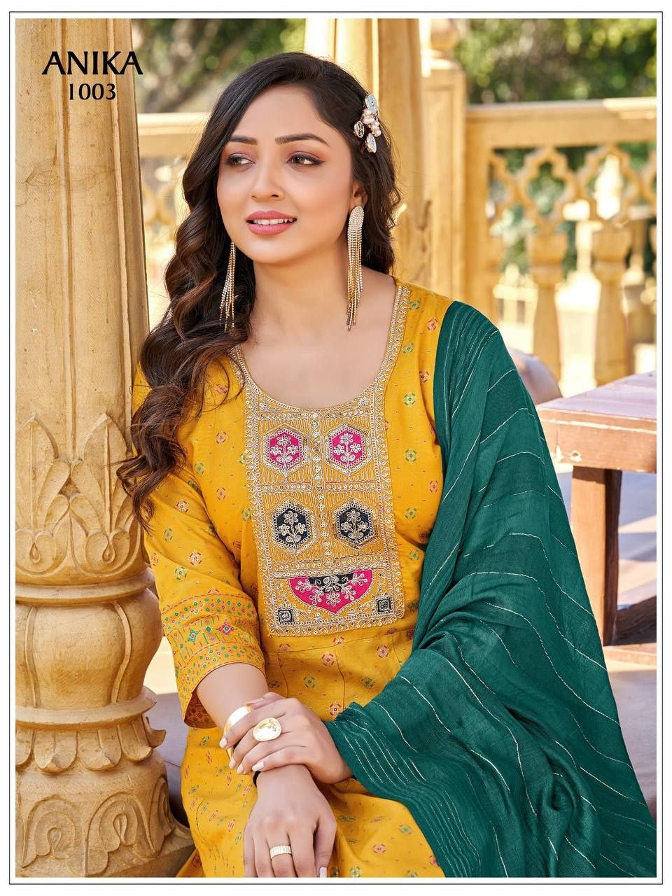 Anarkali Collection "Tara" - Jaune