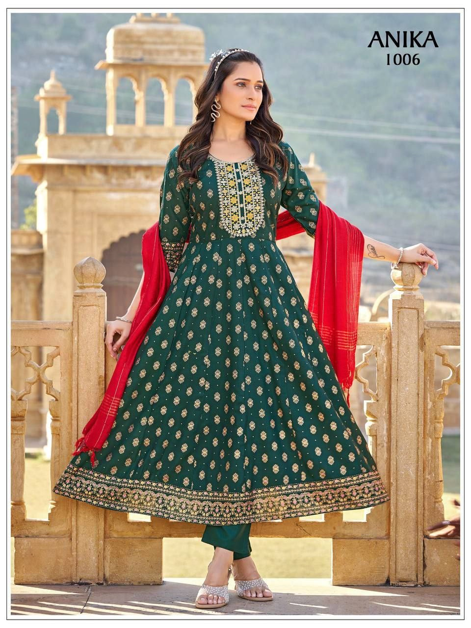 Anarkali Collection "Tara" - Vert