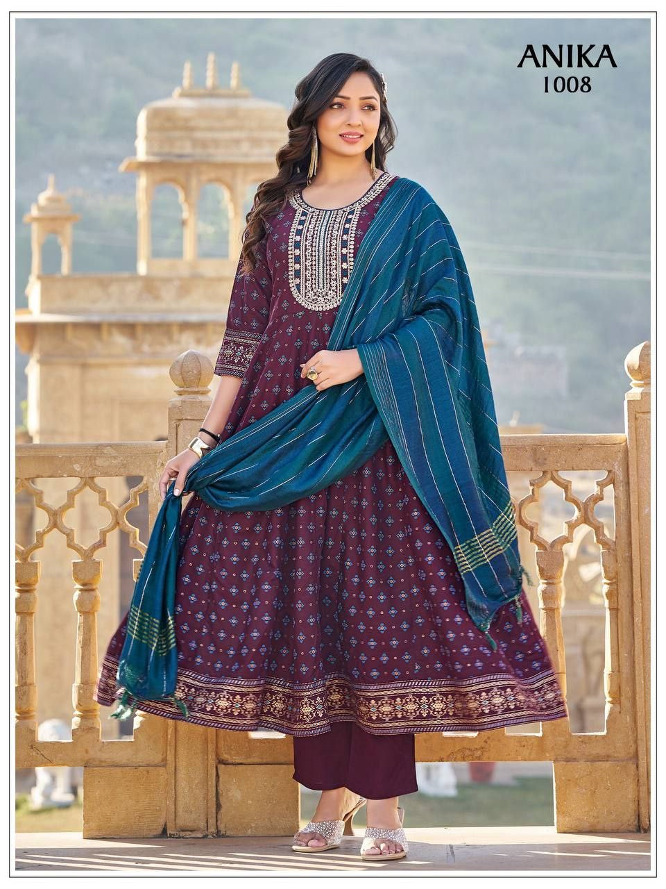 Anarkali Collection "Tara" - Mauve