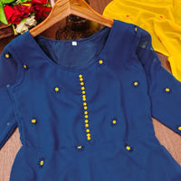 Anarkali Collection "Taleeta" - Bleu