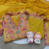 Punjabi "Nisha" - Jaune moutarde