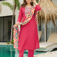 Punjabi "Avni" - Rose fuschia