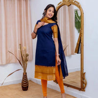 Punjabi "Jonita" - Bleu nuit
