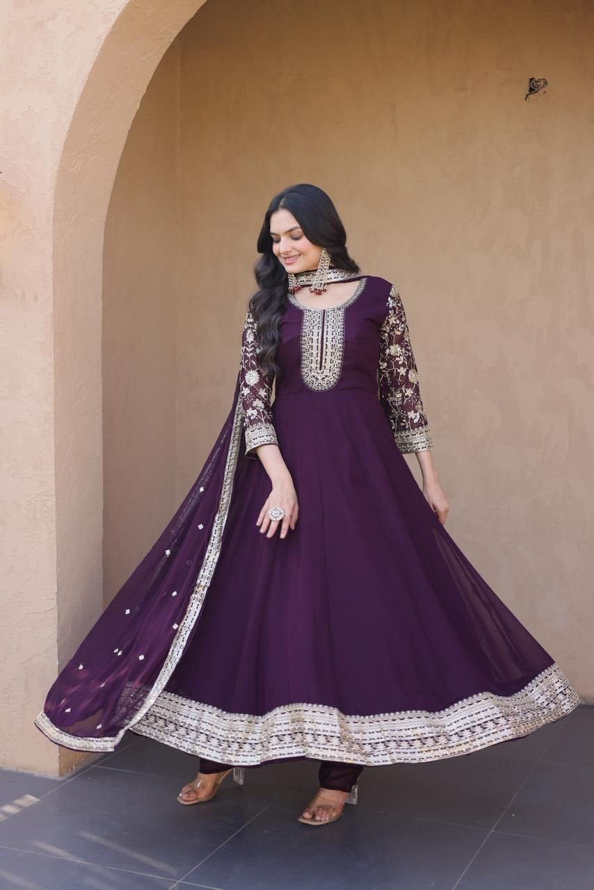 Anarkali/Robe Collection "Rachana" - 2 coloris