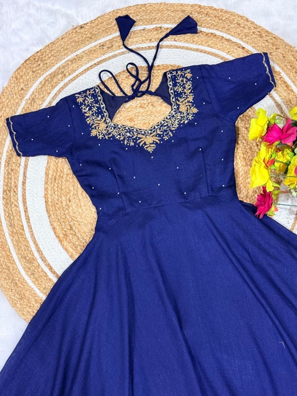 Anarkali Collection "Bhavani" - Bleu marine