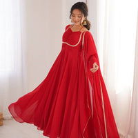 Anarkali Collection "Rajeely" - Rouge
