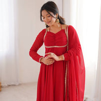 Anarkali Collection "Rajeely" - Rouge