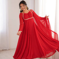 Anarkali Collection "Rajeely" - Rouge