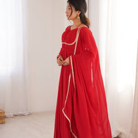 Anarkali Collection "Rajeely" - Rouge