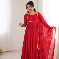 Anarkali Collection "Rajeely" - Rouge