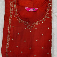 Anarkali  "Anjana" - Orange