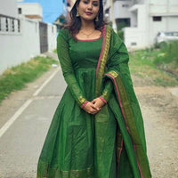Anarkali Collection "Tressee" - Vert