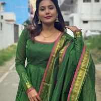 Anarkali Collection "Tressee" - Vert