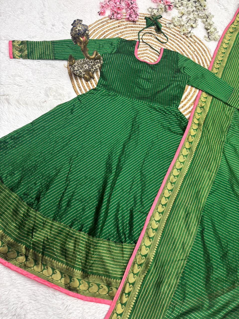 Anarkali Collection "Tressee" - Vert