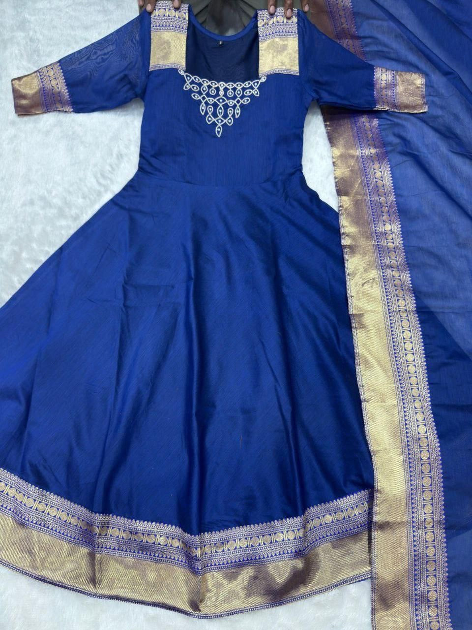Anarkali Collection "Bala" - Bleu roi