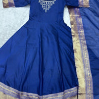 Anarkali Collection "Bala" - Bleu roi
