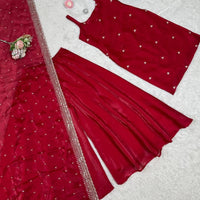 Punjabi "Ranee" - Rouge bordeaux