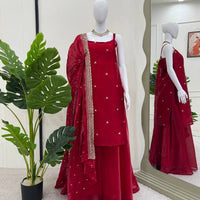 Punjabi "Ranee" - Rouge bordeaux