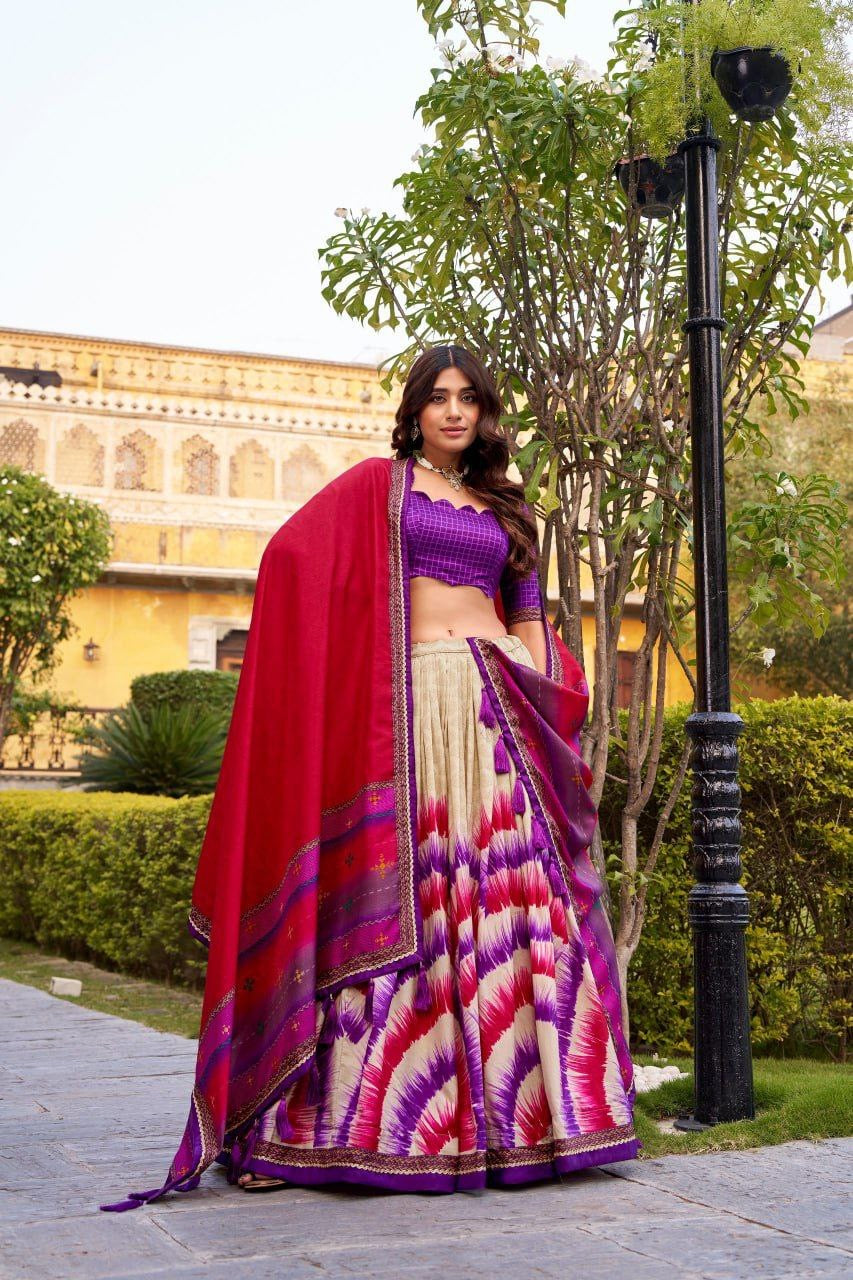 Lehenga collection "Anahitha" - Violet
