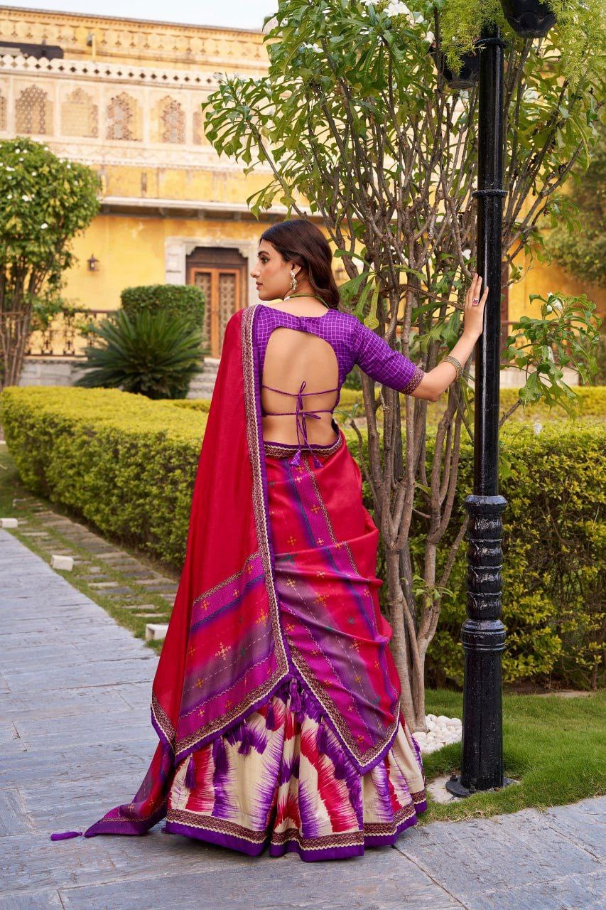 Lehenga collection "Anahitha" - Violet