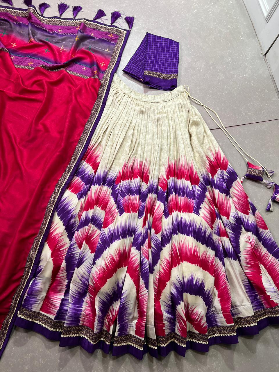Lehenga collection "Anahitha" - Violet