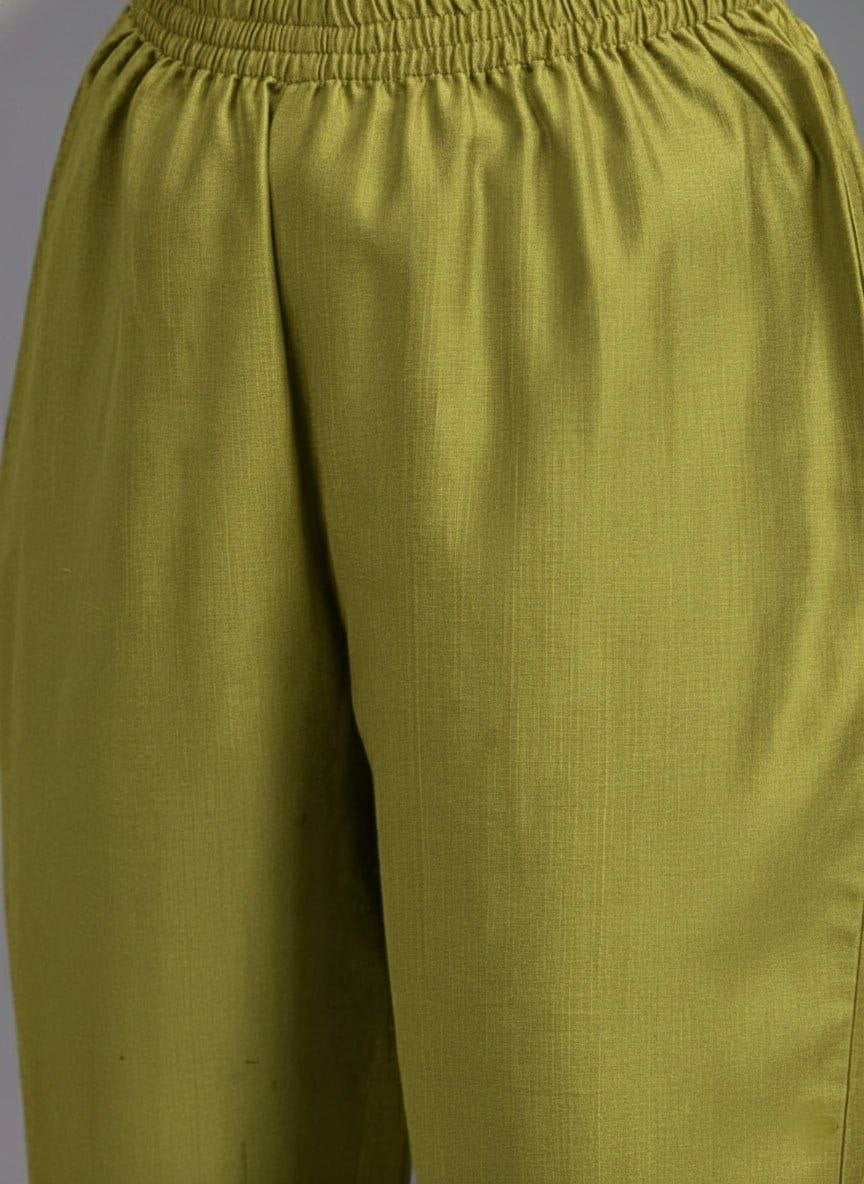 Punjabi "Vally" - Vert olive
