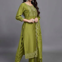 Punjabi "Vally" - Vert olive