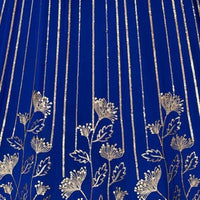Lehenga collection "Sourhya" - Bleu royal
