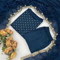 Punjabi "Dana" - Bleu marine